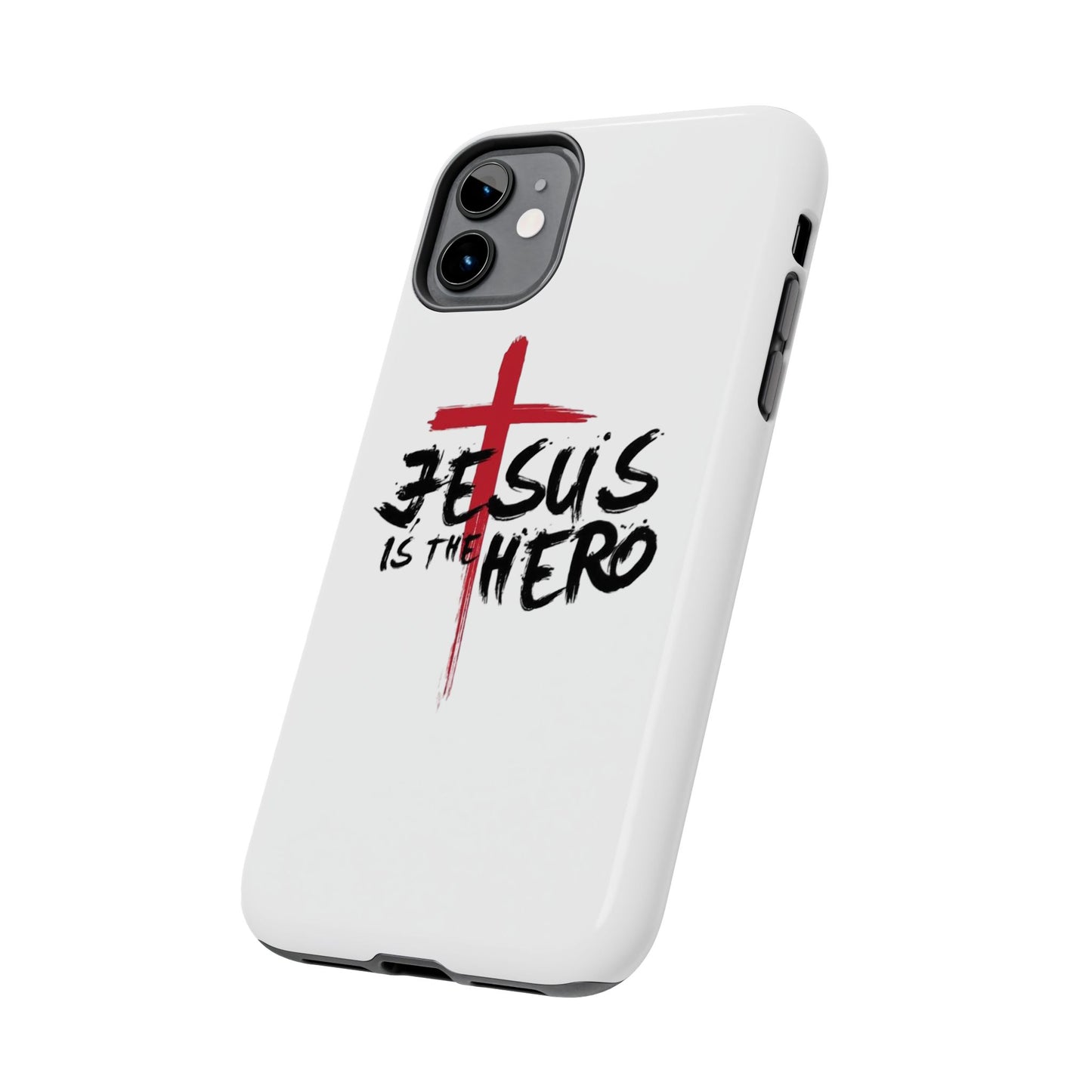 Jesus Is The Hero Phone Case