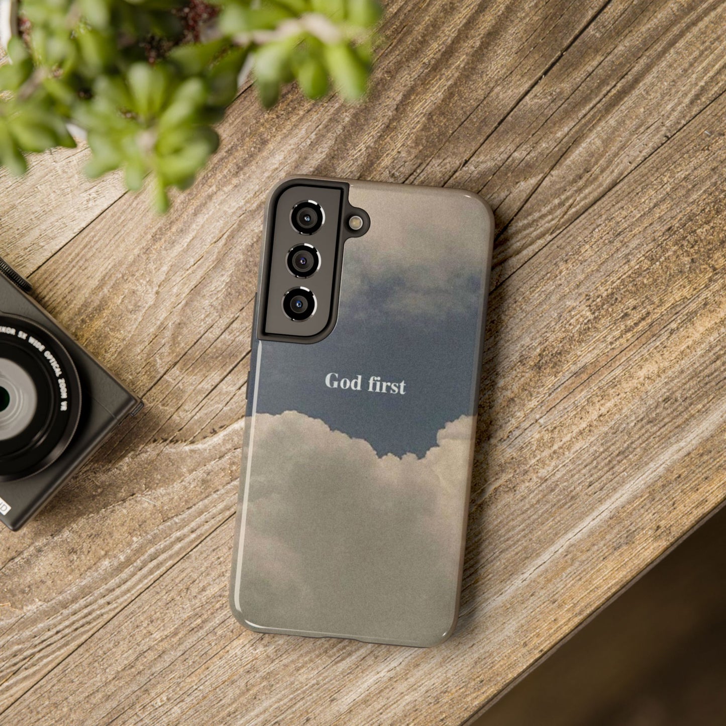 God First Clouds Phone Case