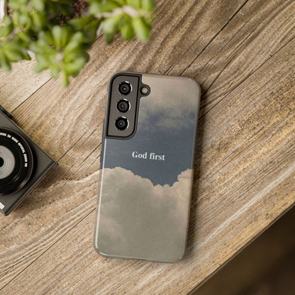God First Clouds Phone Case