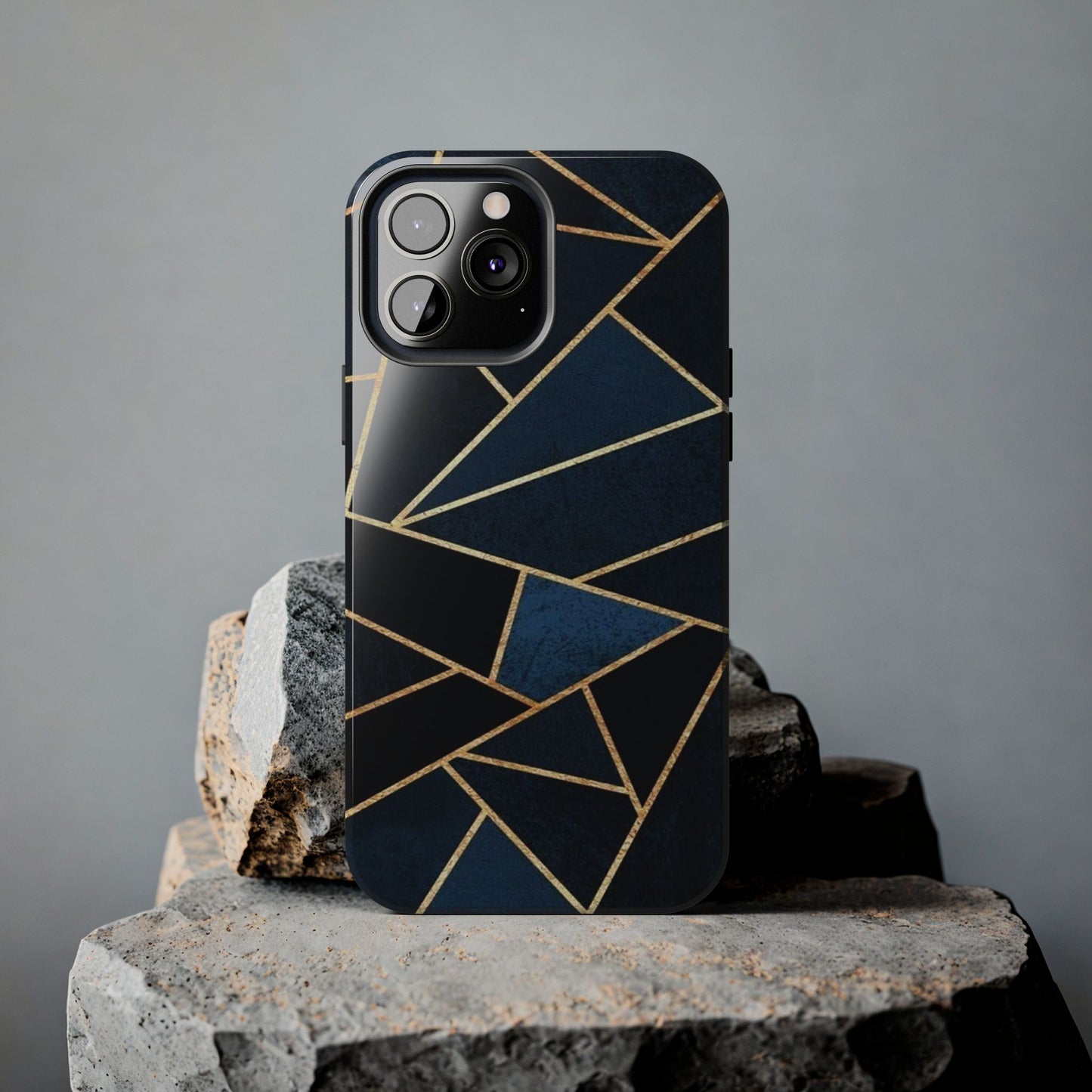 Midnight Geometrics Pattern Phone Case