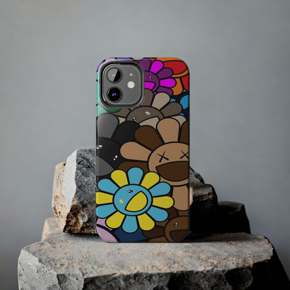 Rainbow Smiles Bloom Pattern Phone Case