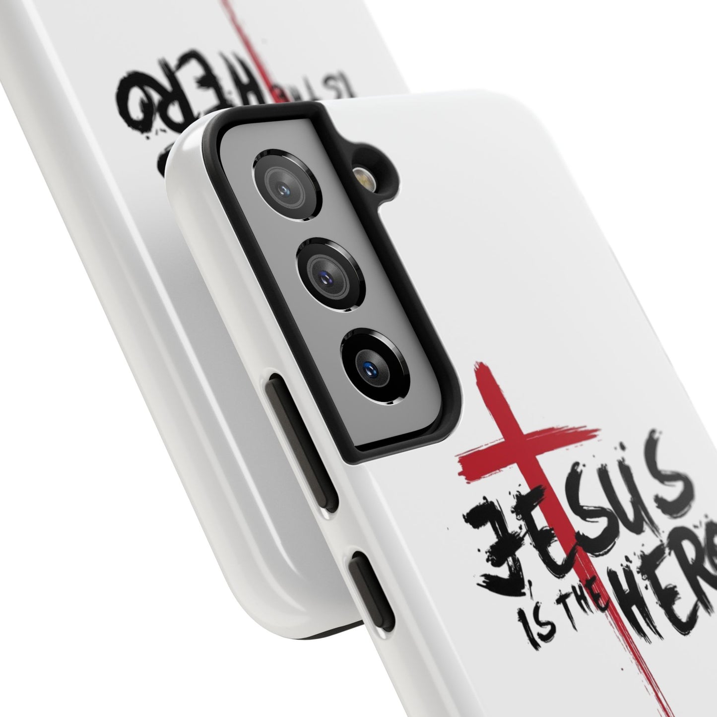 Jesus Is The Hero Phone Case