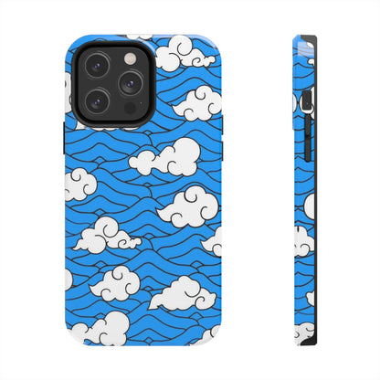 Cartoon Clouds Pattern Phone Case