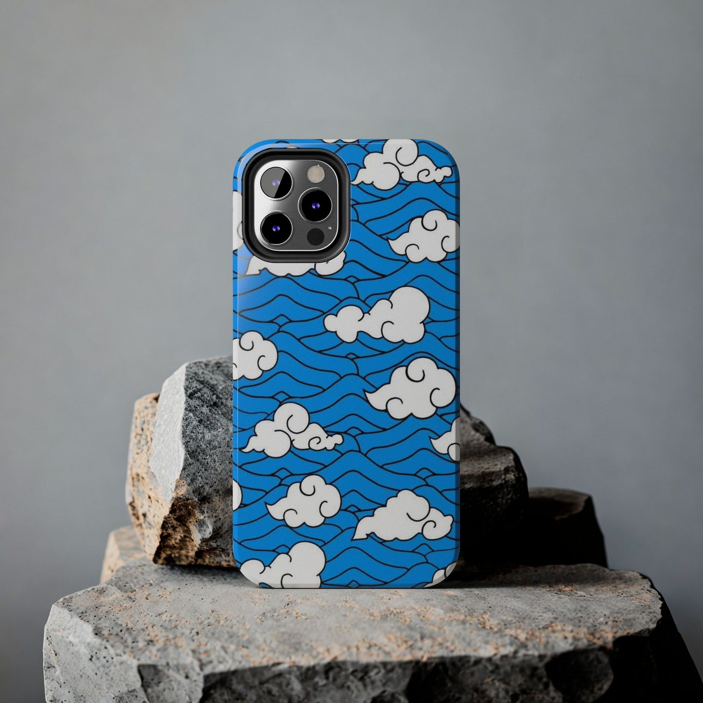 Cartoon Clouds Pattern Phone Case