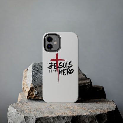 Jesus Is The Hero Phone Case