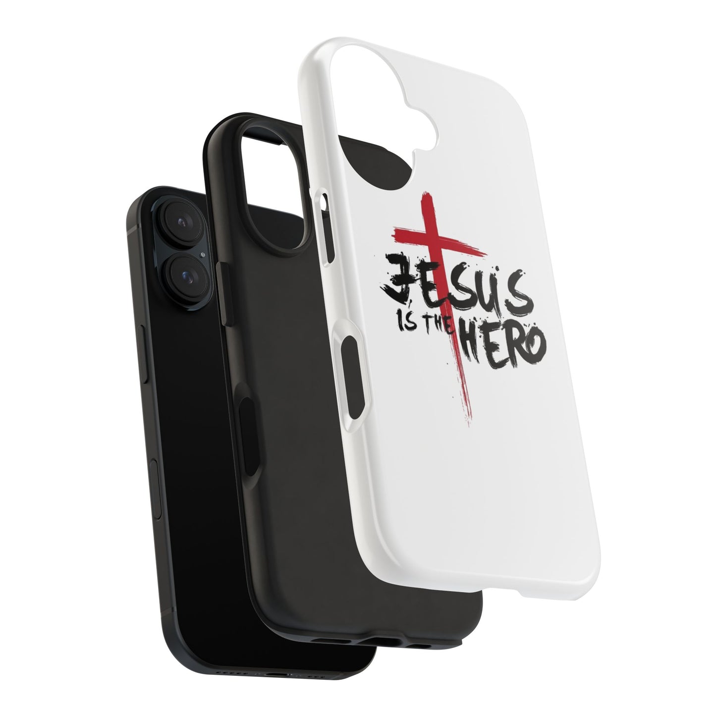 Jesus Is The Hero Phone Case
