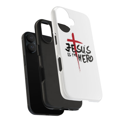 Jesus Is The Hero Phone Case