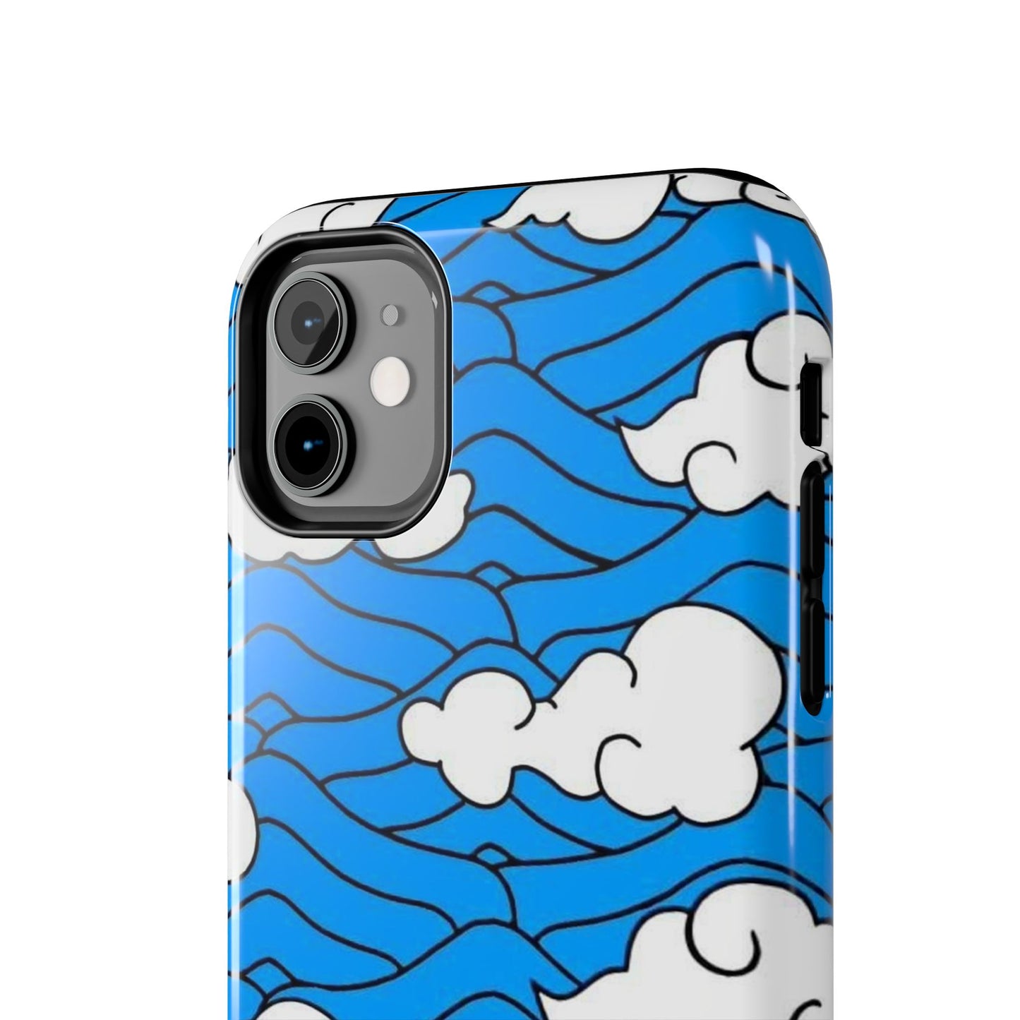 Cartoon Clouds Pattern Phone Case