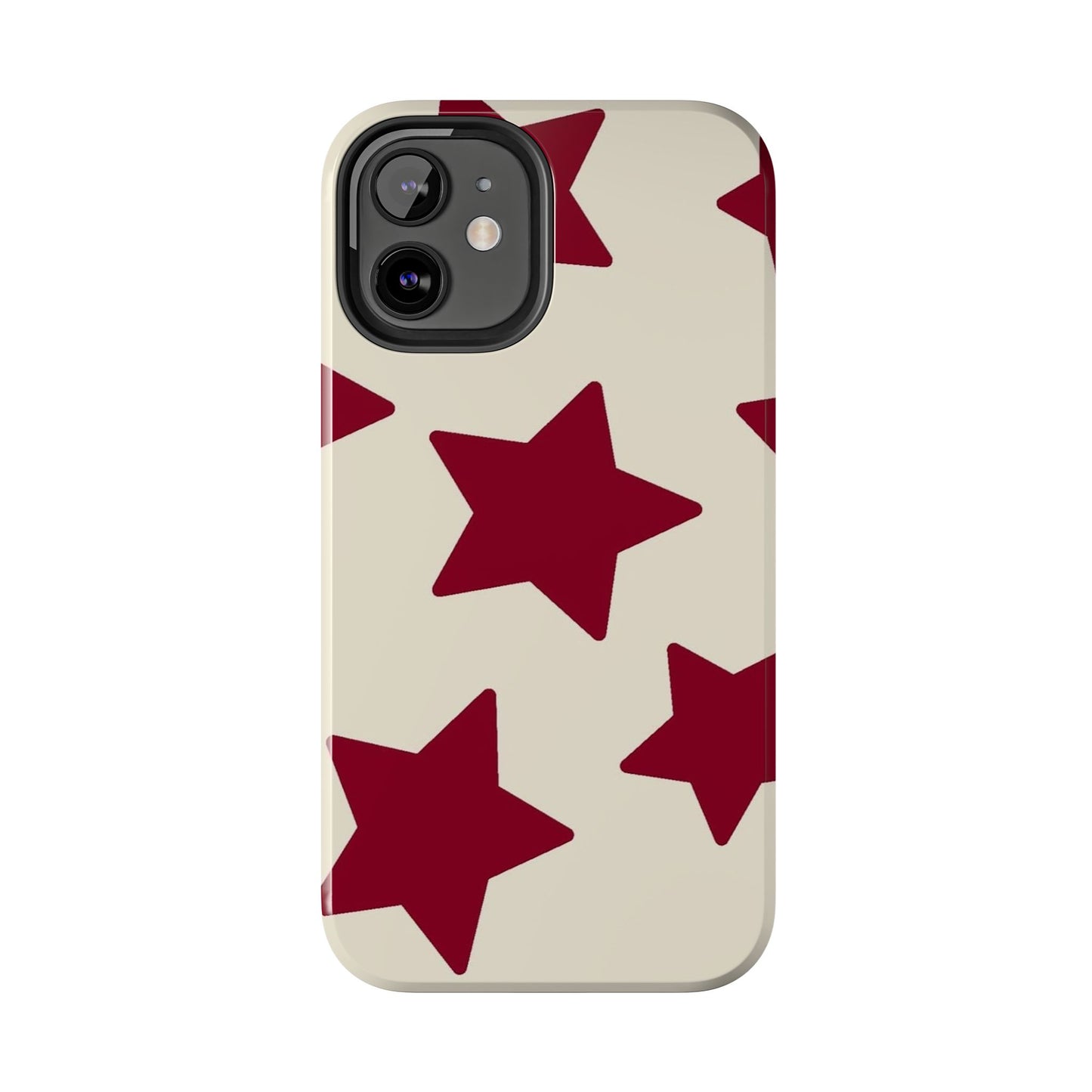 Stellar Red Pattern Phone Case