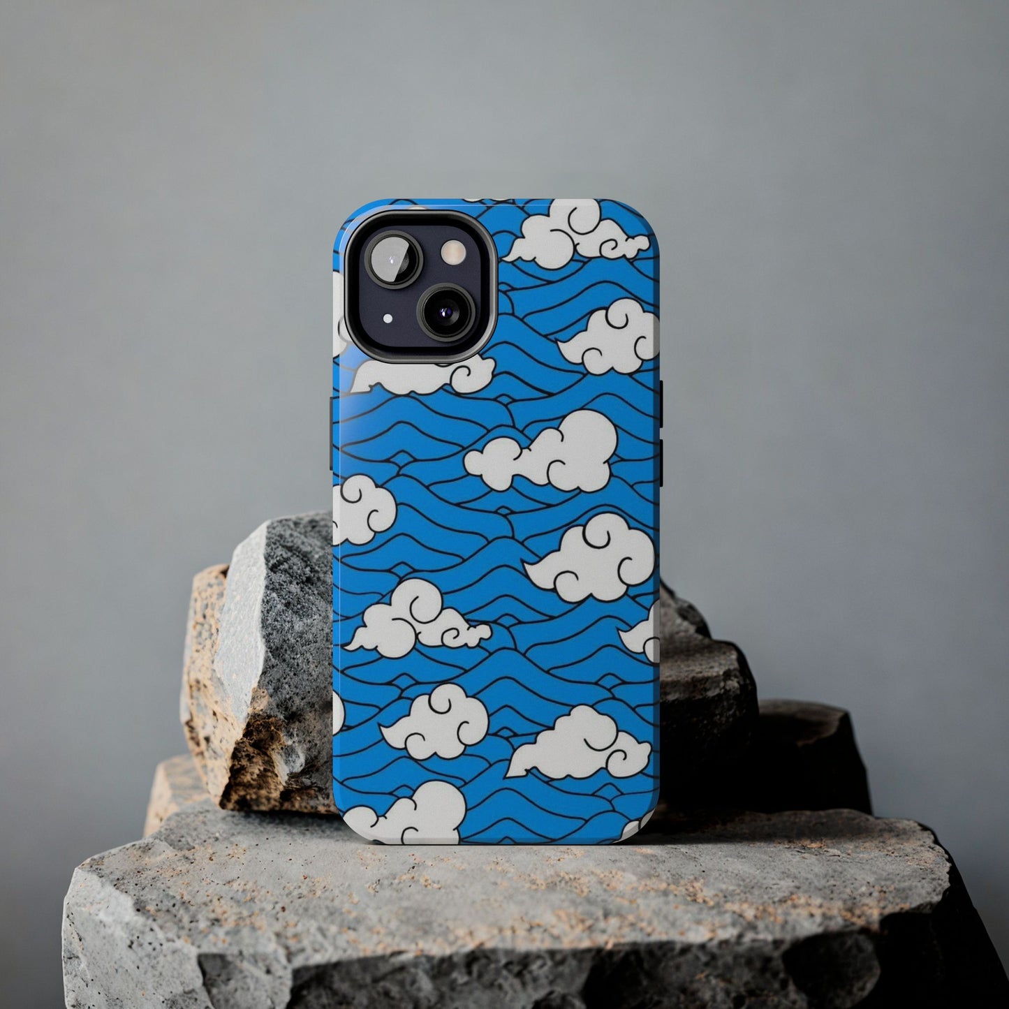 Cartoon Clouds Pattern Phone Case