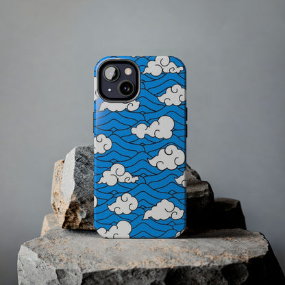 Cartoon Clouds Pattern Phone Case