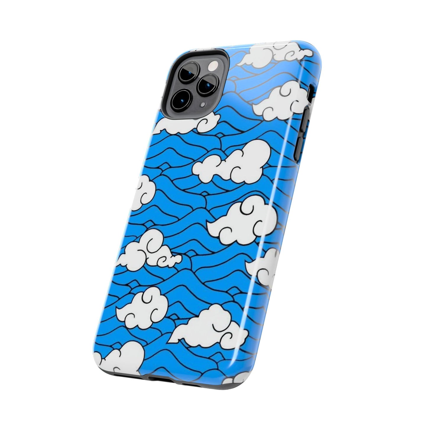 Cartoon Clouds Pattern Phone Case