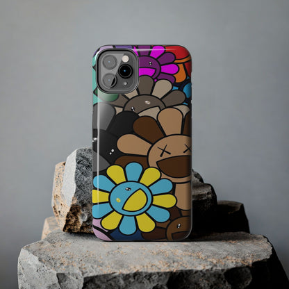 Rainbow Smiles Bloom Pattern Phone Case