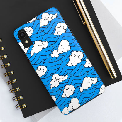 Cartoon Clouds Pattern Phone Case