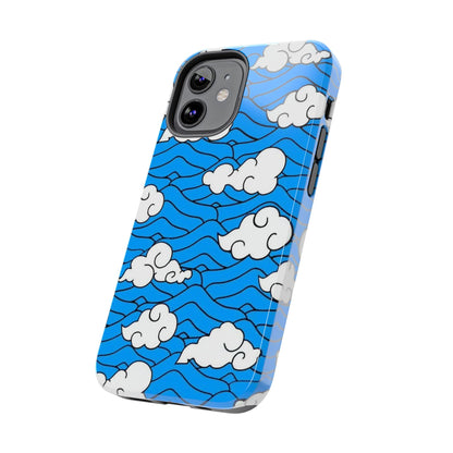 Cartoon Clouds Pattern Phone Case