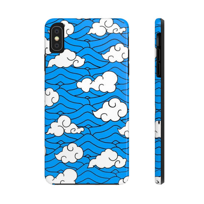 Cartoon Clouds Pattern Phone Case