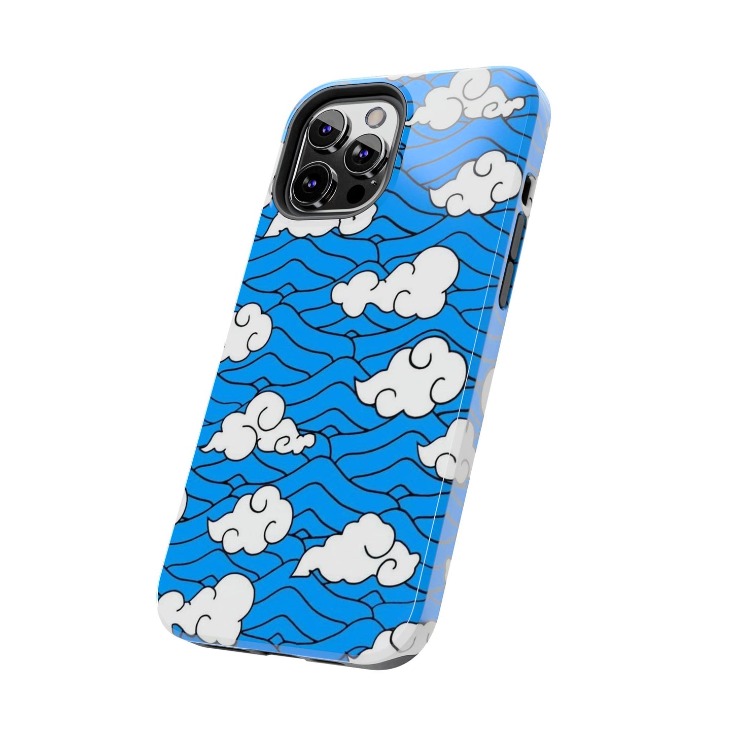 Cartoon Clouds Pattern Phone Case