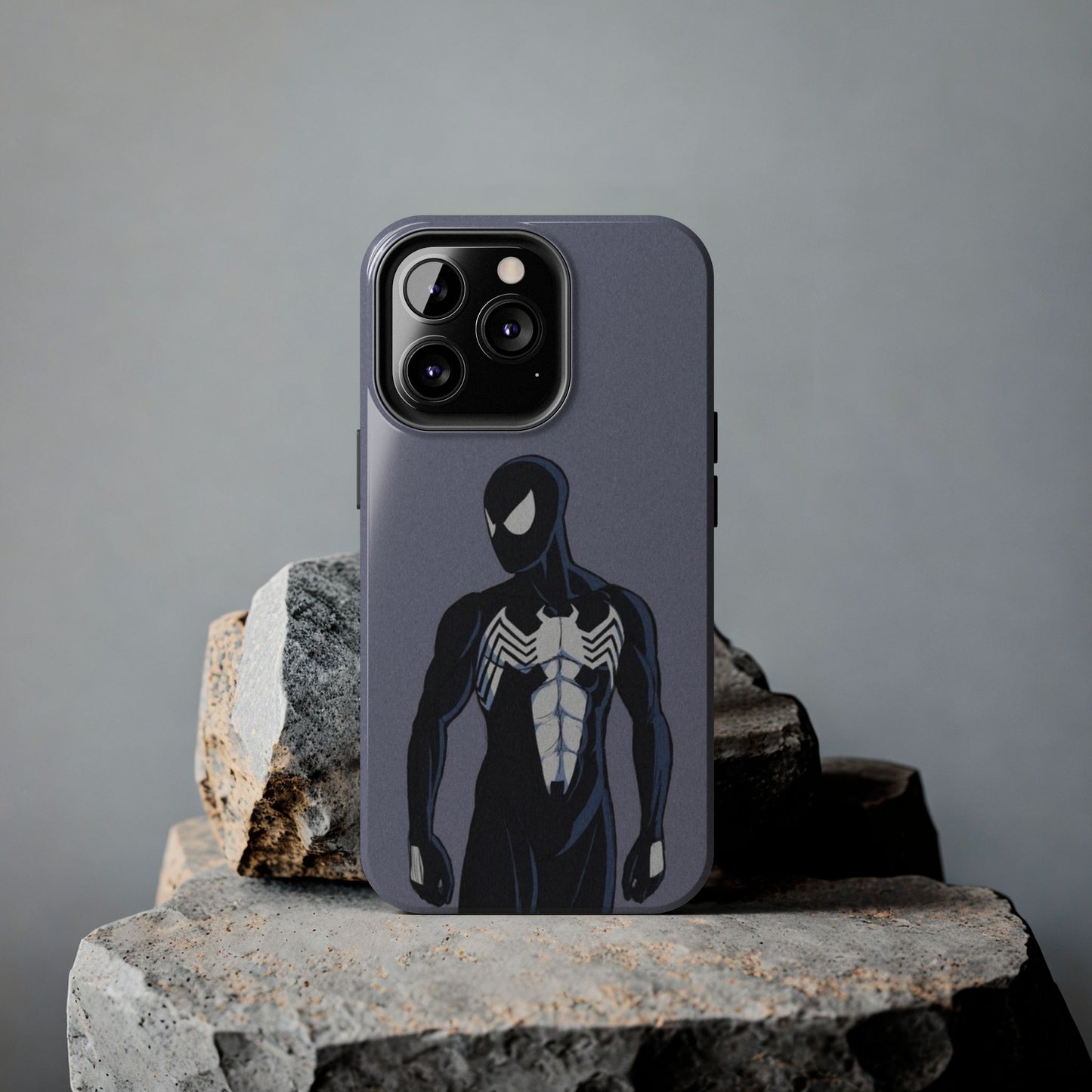 Black Spiderman Phone Cases