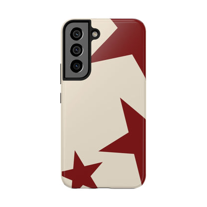 Stellar Red Pattern Phone Case