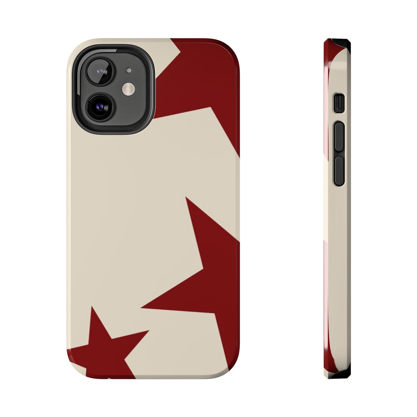 Stellar Red Pattern Phone Case