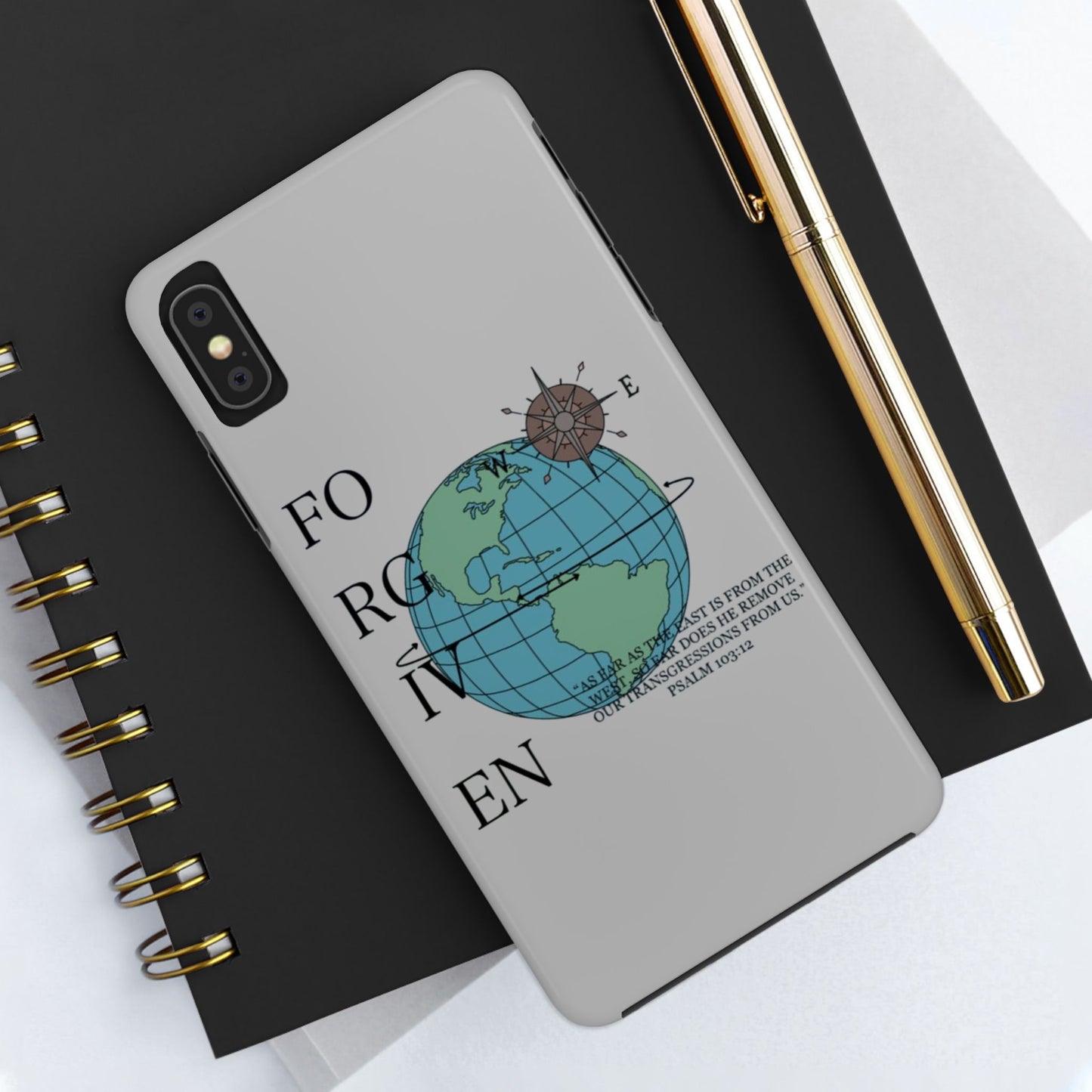 Forgiven Globe Phone Case