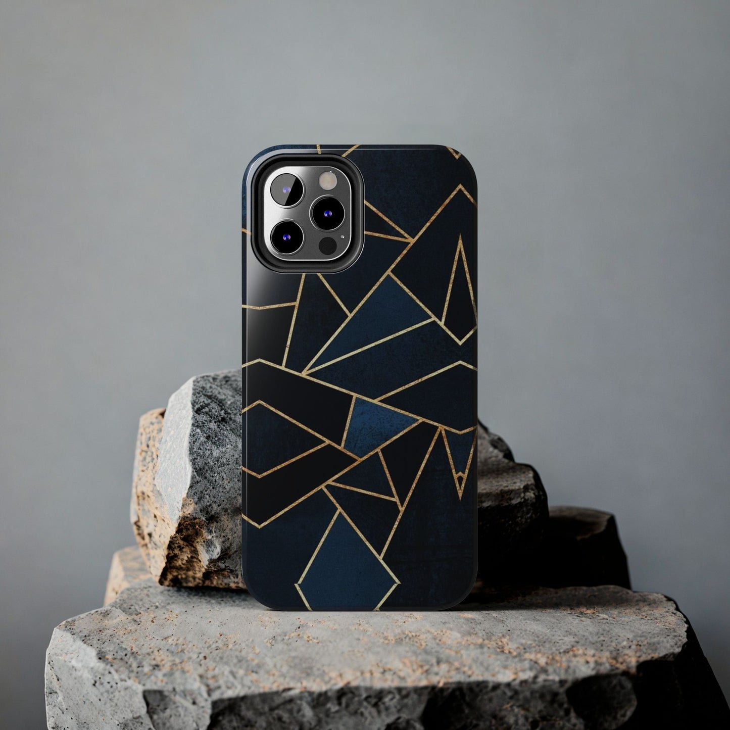 Midnight Geometrics Pattern Phone Case