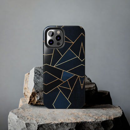 Midnight Geometrics Pattern Phone Case