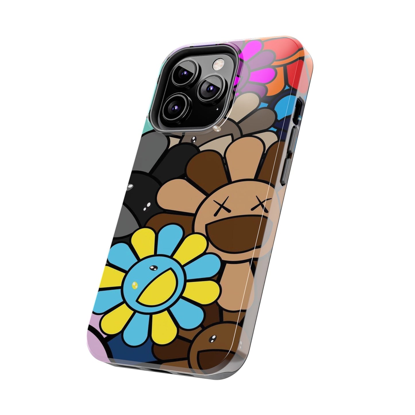 Rainbow Smiles Bloom Pattern Phone Case