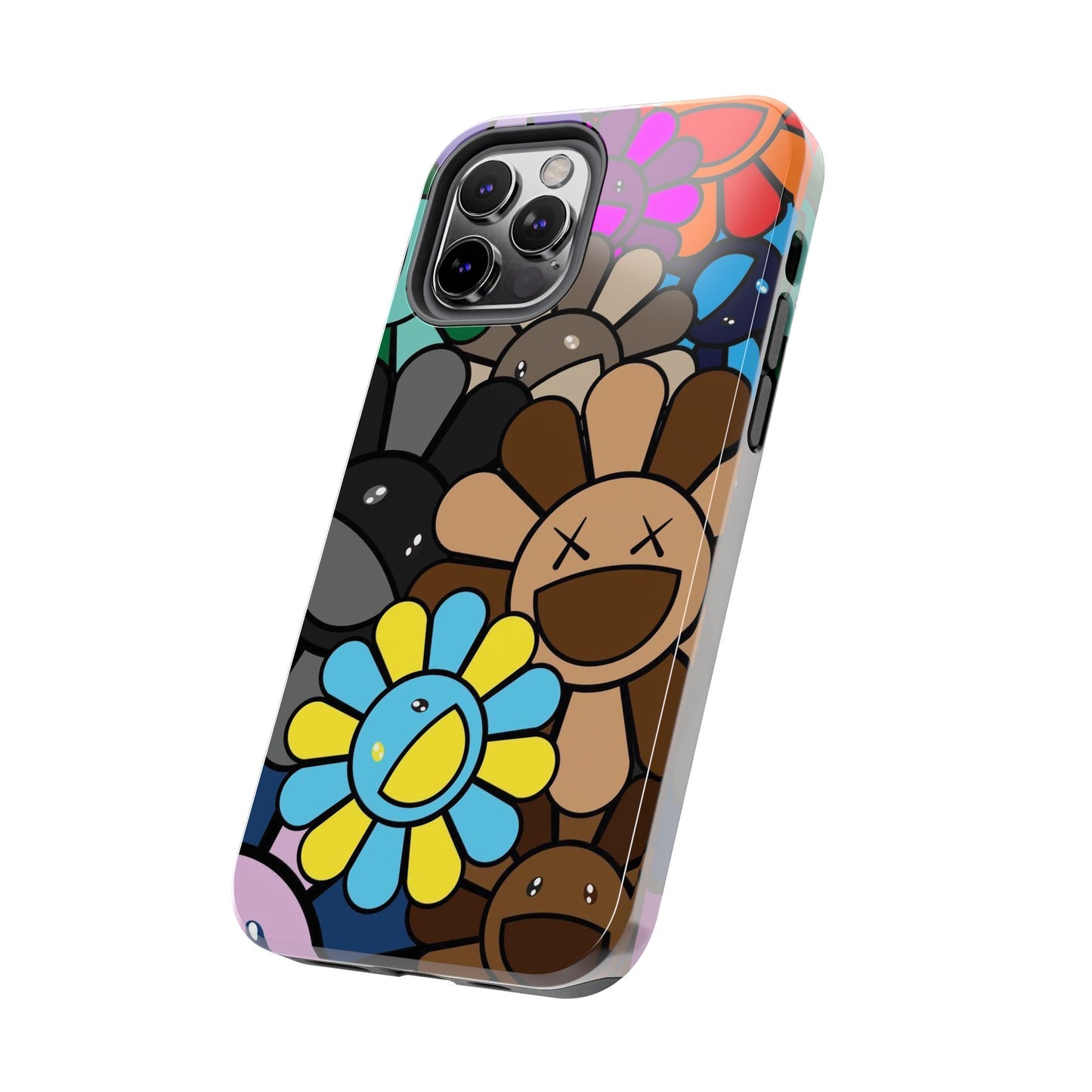 Rainbow Smiles Bloom Pattern Phone Case