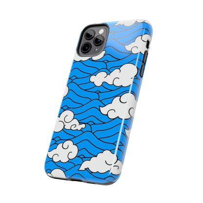 Cartoon Clouds Pattern Phone Case