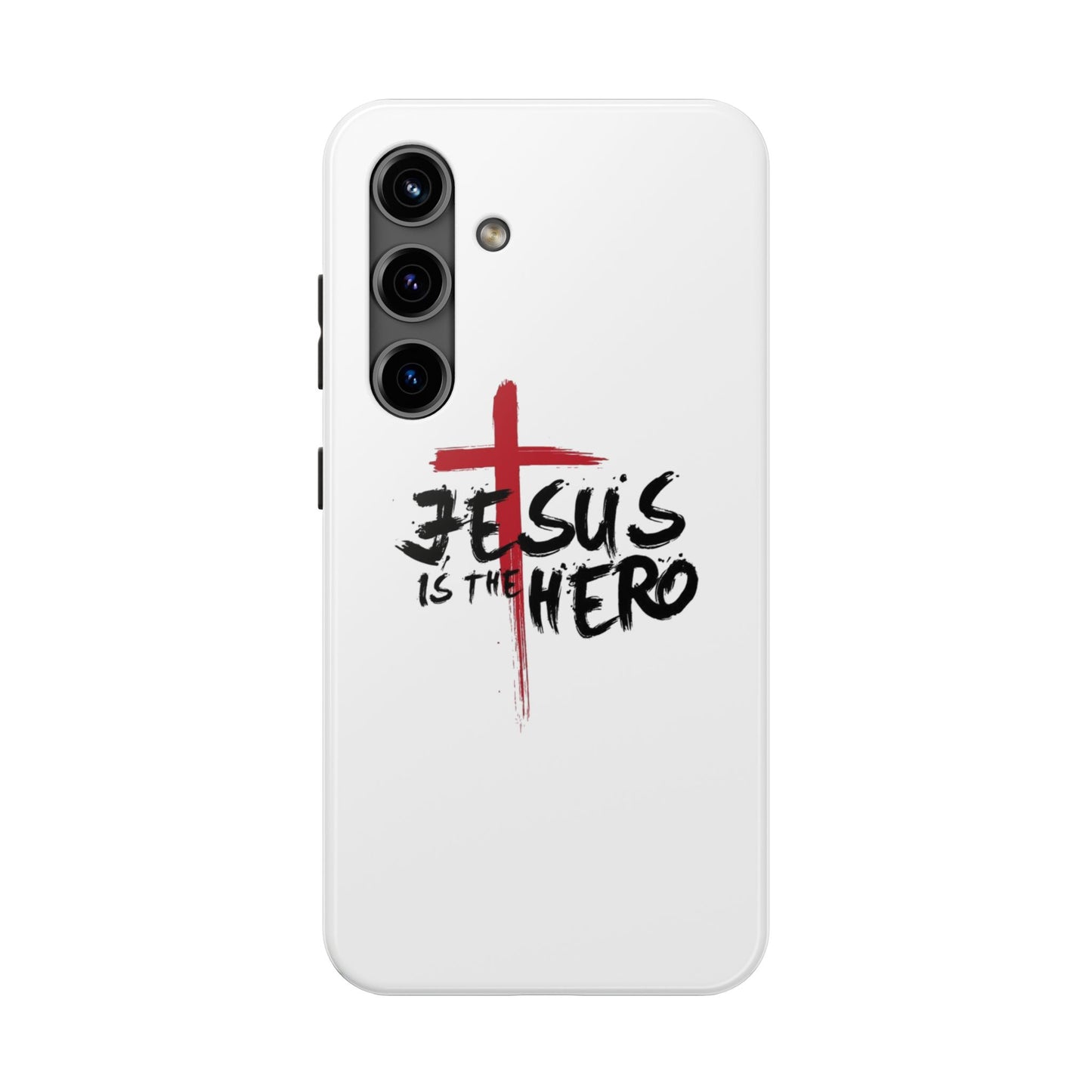 Jesus Is The Hero Phone Case