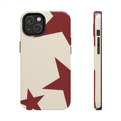 Stellar Red Pattern Phone Case