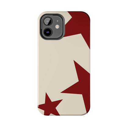 Stellar Red Pattern Phone Case