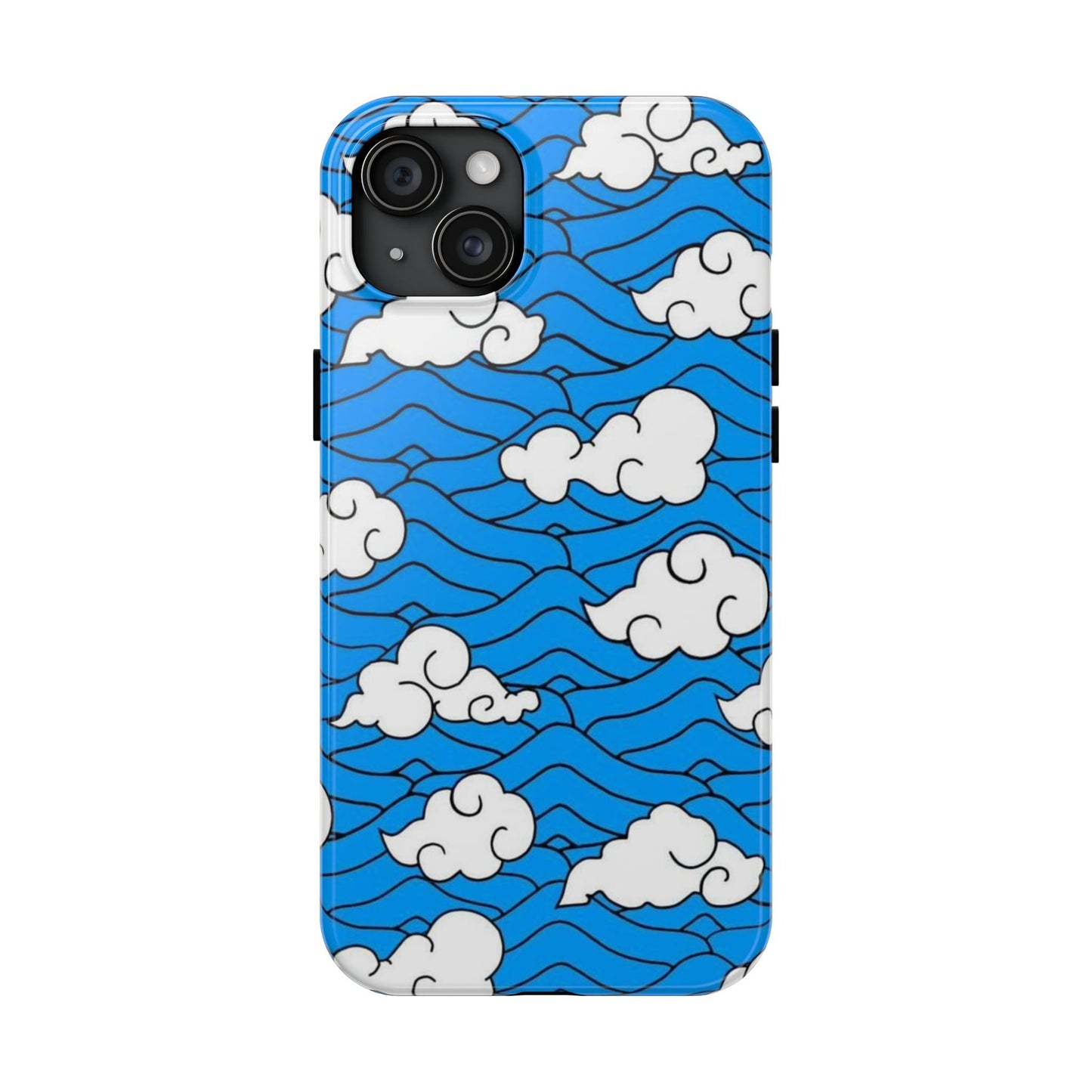 Cartoon Clouds Pattern Phone Case