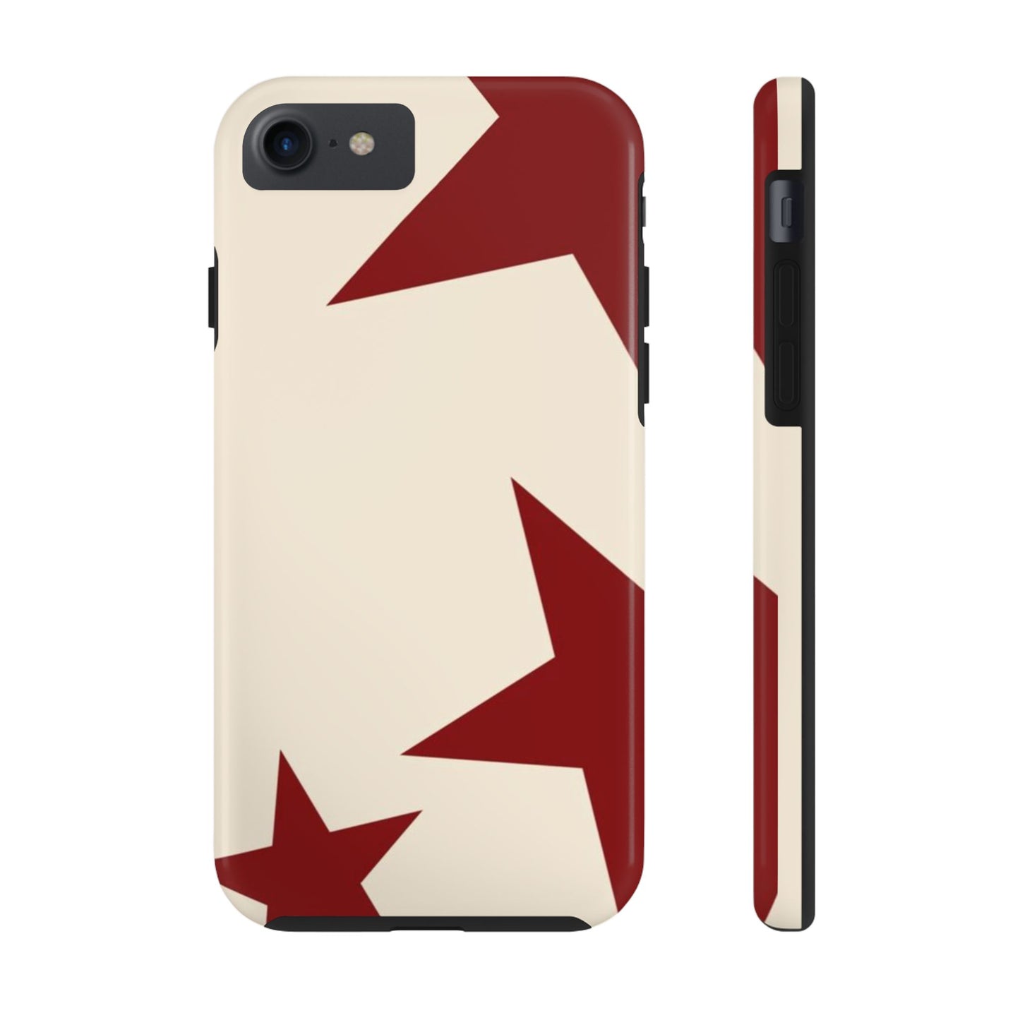 Stellar Red Pattern Phone Case