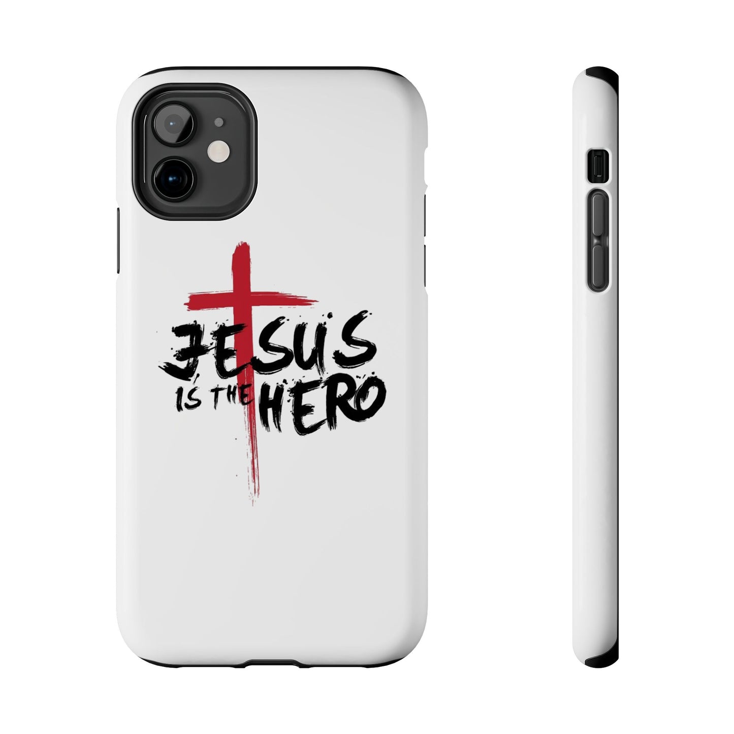 Jesus Is The Hero Phone Case