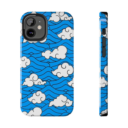 Cartoon Clouds Pattern Phone Case