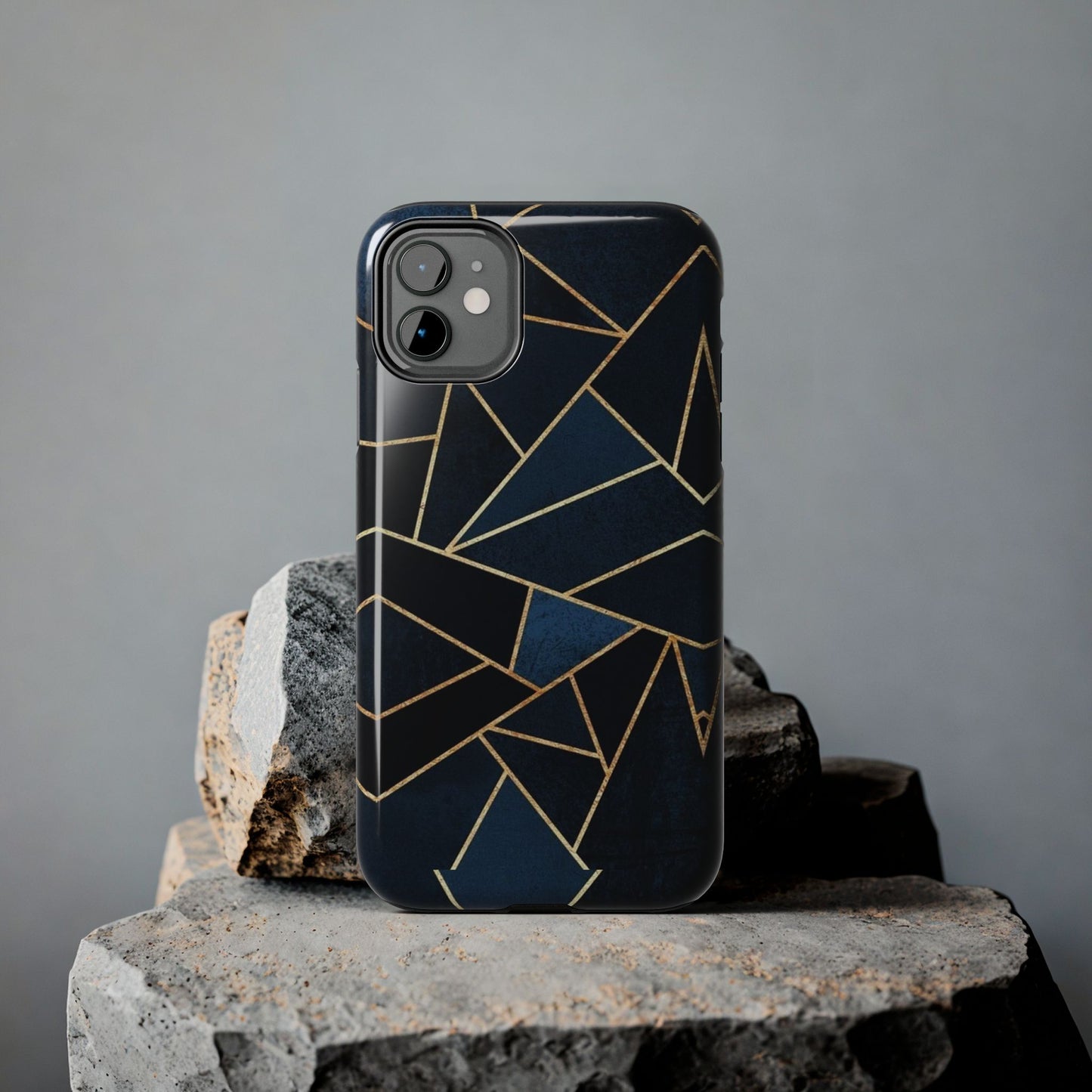 Midnight Geometrics Pattern Phone Case