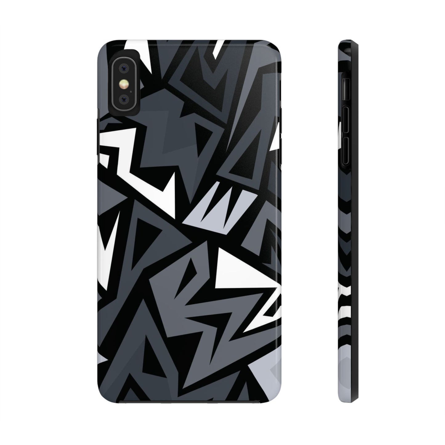 Abstract Black Pattern Phone Case
