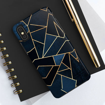 Midnight Geometrics Pattern Phone Case