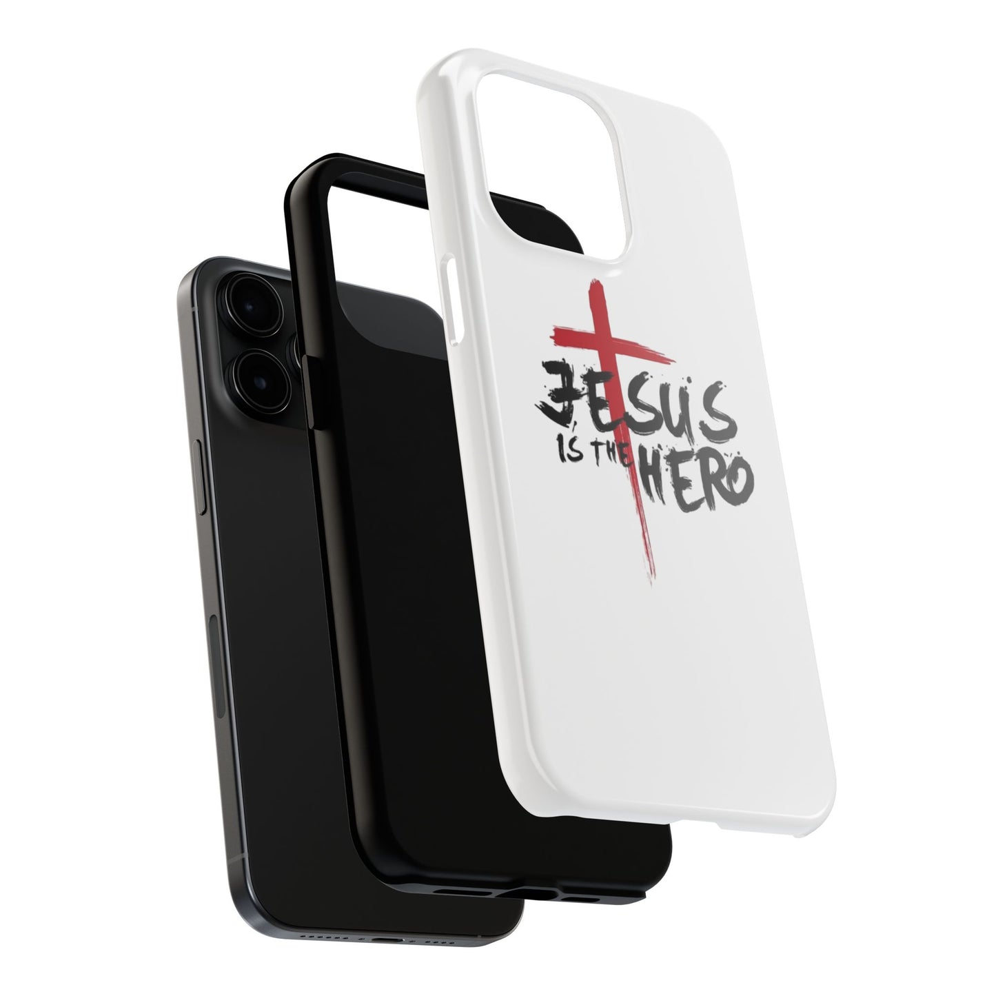 Jesus Is The Hero Phone Case