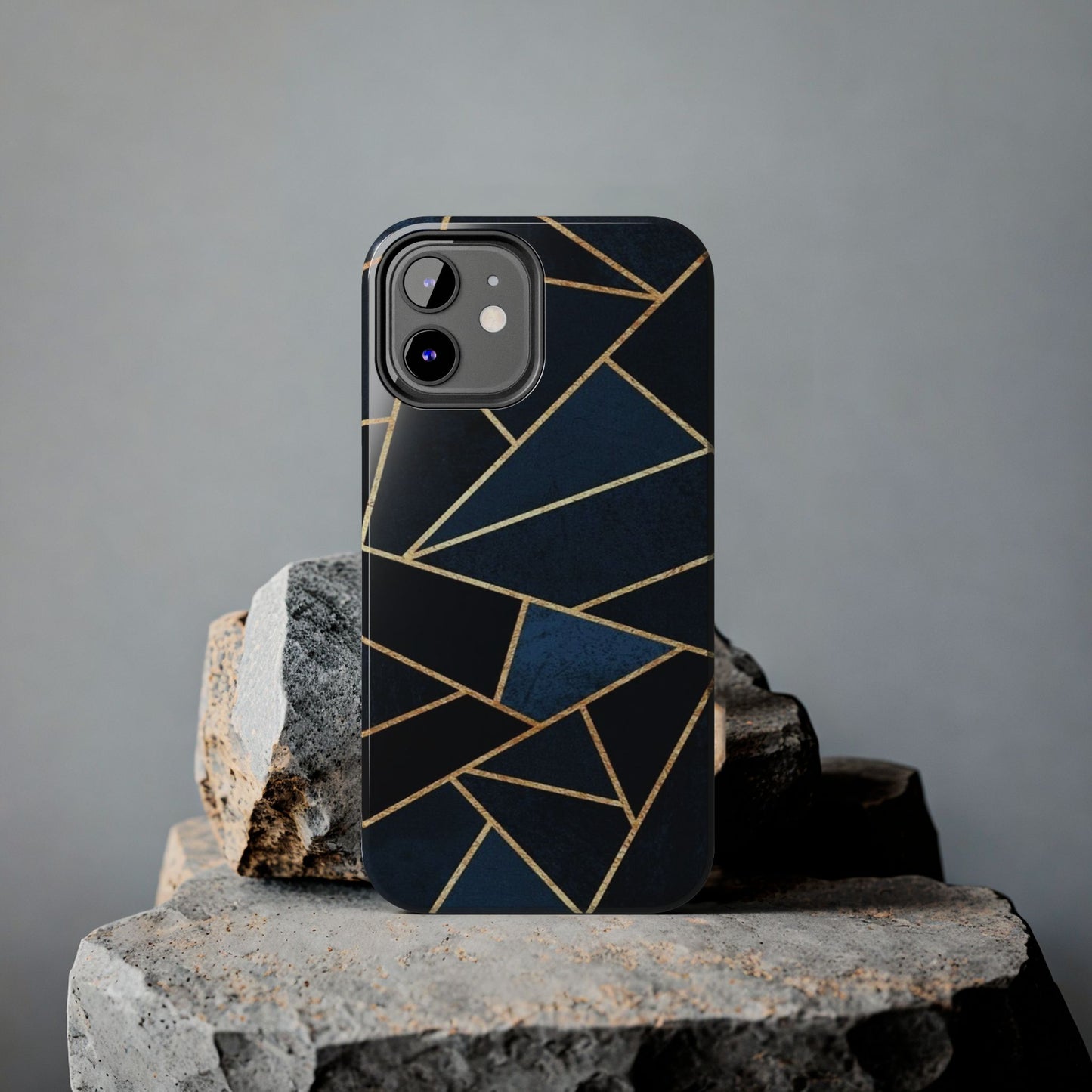 Midnight Geometrics Pattern Phone Case