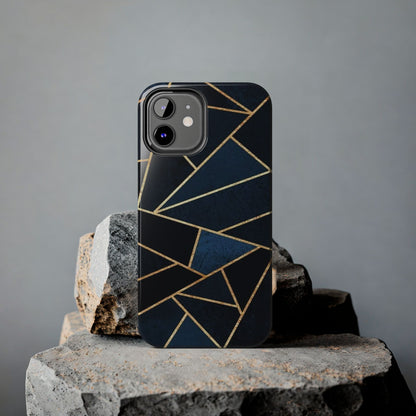 Midnight Geometrics Pattern Phone Case