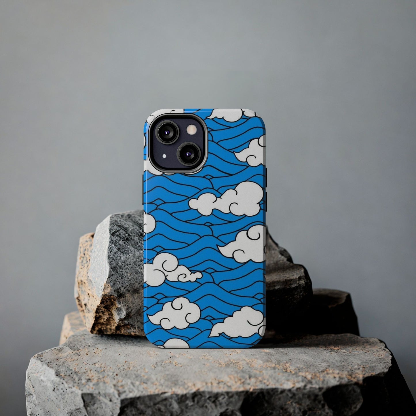 Cartoon Clouds Pattern Phone Case