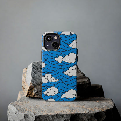 Cartoon Clouds Pattern Phone Case