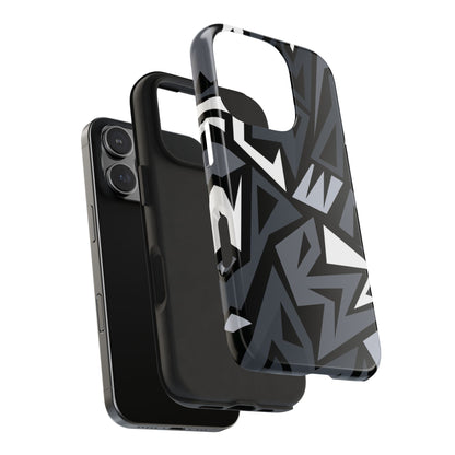Abstract Black Pattern Phone Case
