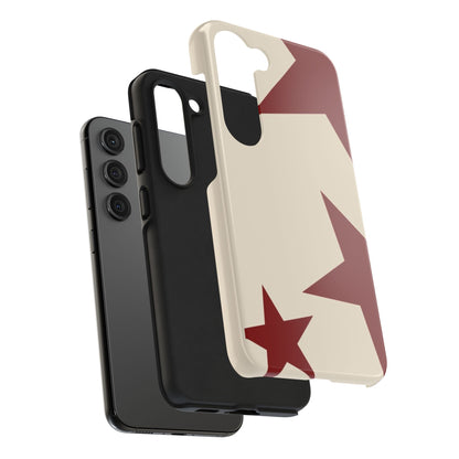 Stellar Red Pattern Phone Case