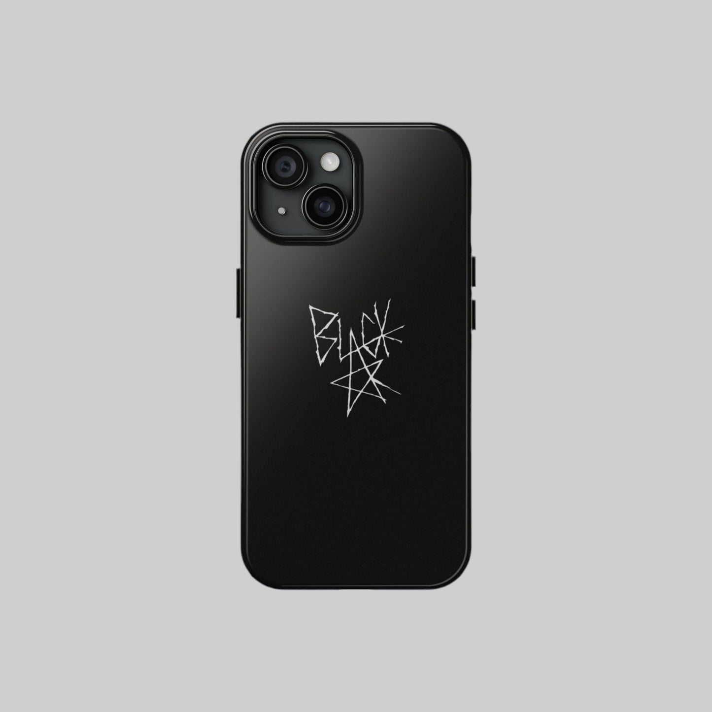 Black Star Phone Case