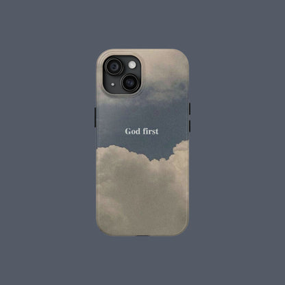 God First Clouds Phone Case